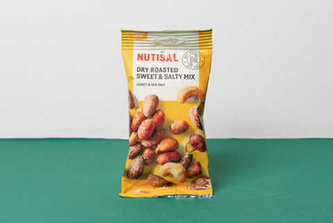 Nutisal Dry Roasted Sweet & Salty miz Honey & Sea Salt